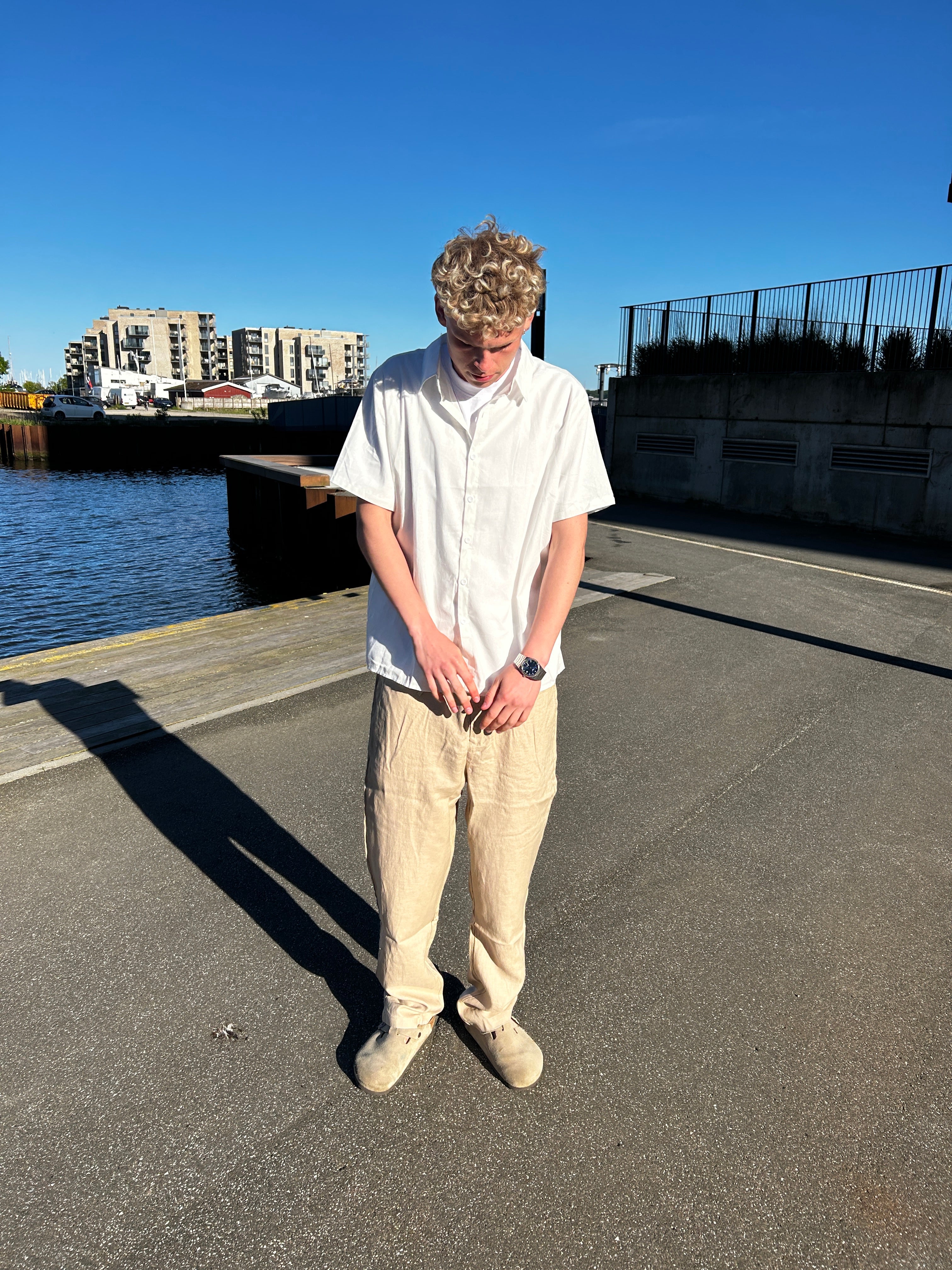 100% HØRBUKSER - MOKKA