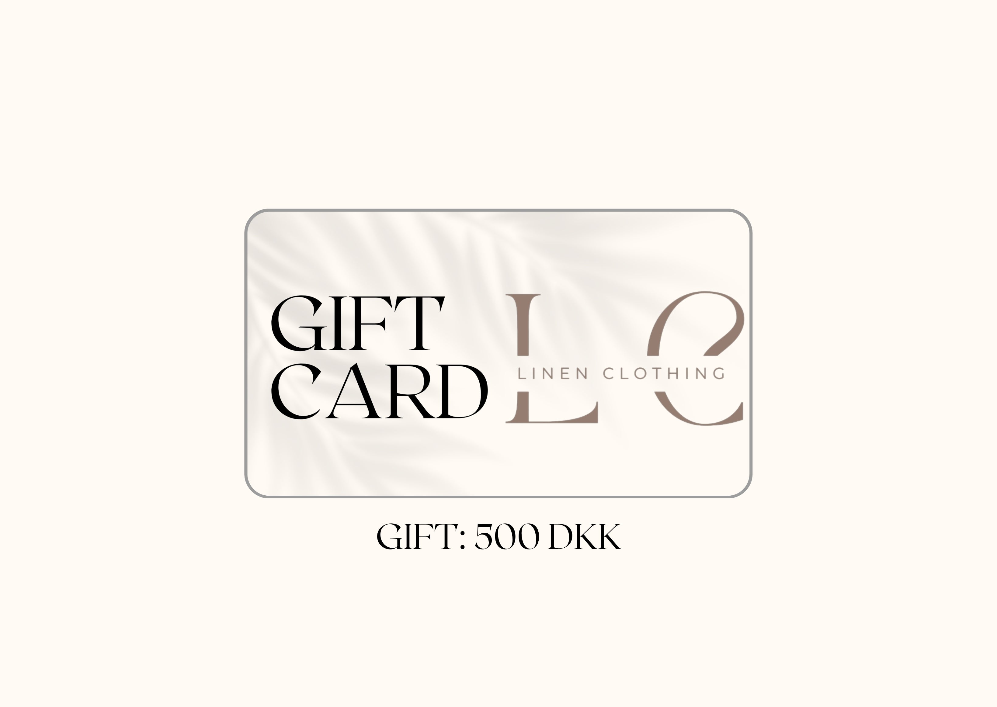 Linenclothing Gavekort