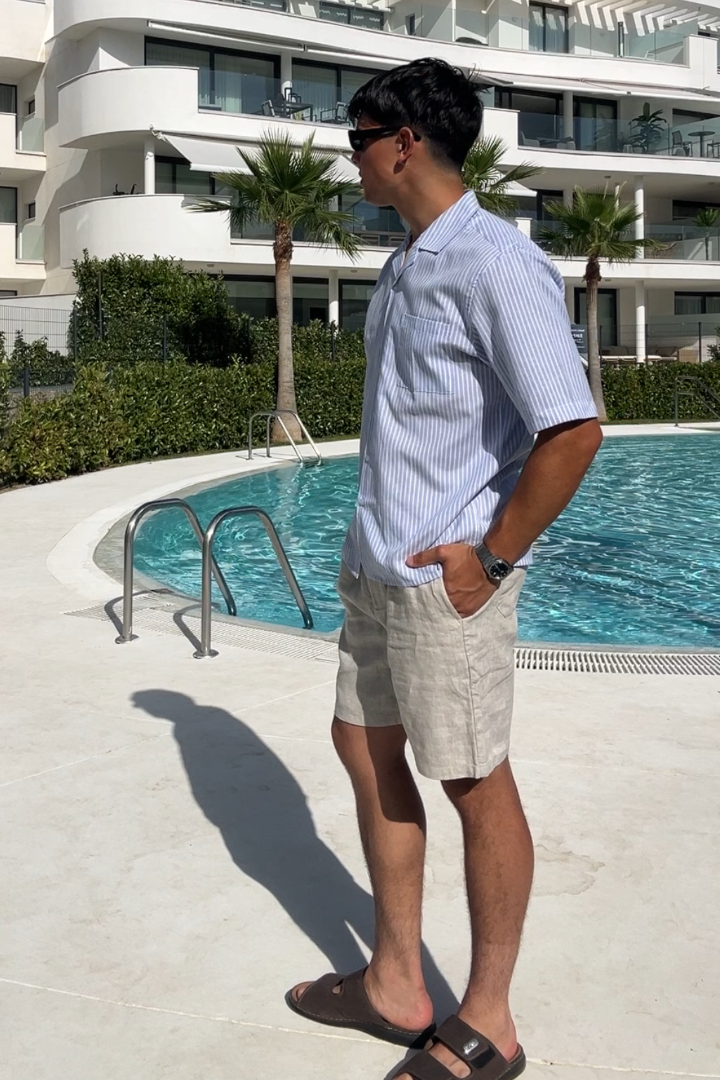 100% HØRSHORTS - BEIGE
