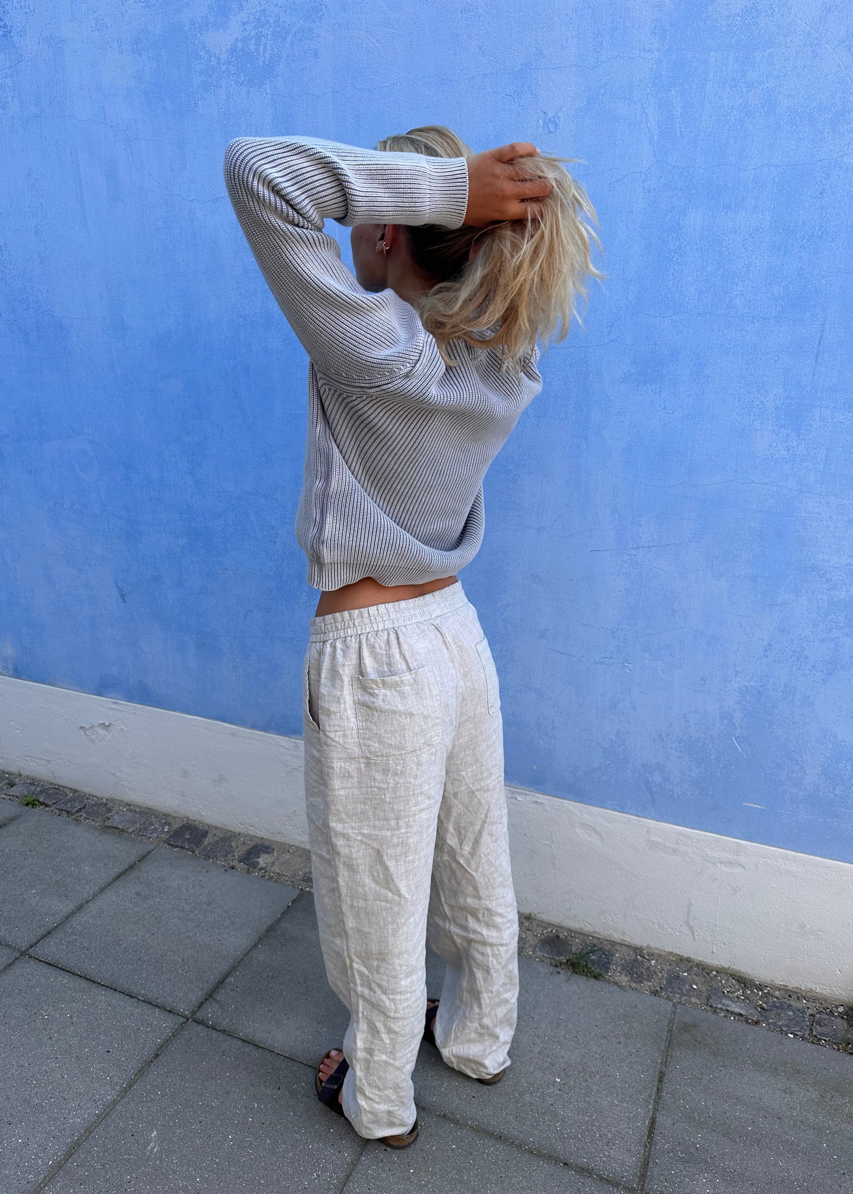 100% HØRBUKSER - BEIGE